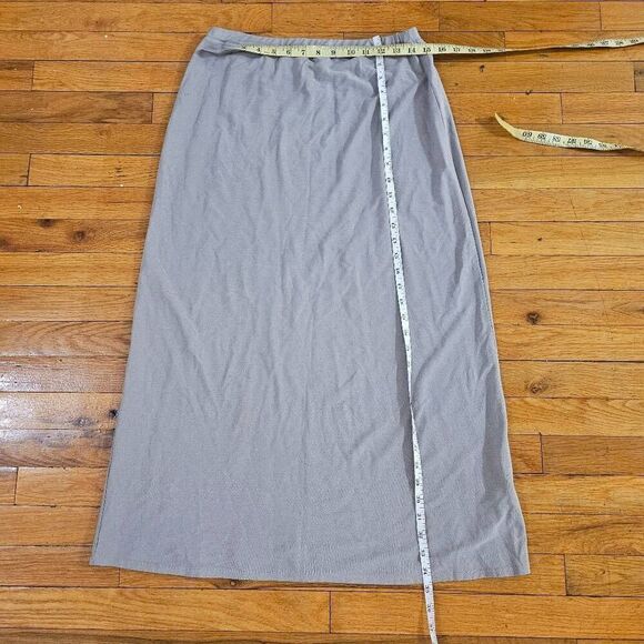 Eileen Fisher Maxi Skirt Womens Size S Gray - Picture 2 of 8